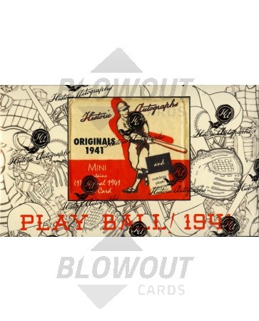 2014 Historic Autographs Originals (1941) Mini Baseball Box