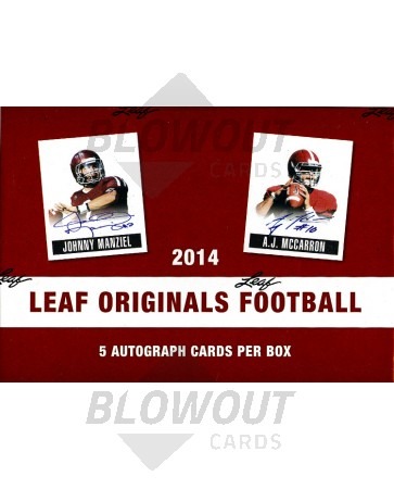 2014 Leaf Originals Football Hobby Box