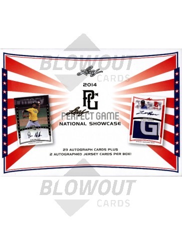 2014 Leaf Perfect Game Showcase Baseball 15 Box Case