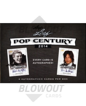 2014 Leaf Pop Century Trading Cards 12 Box Case