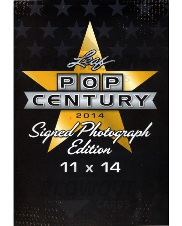 2014 Leaf Pop Century Signed 11x14 Photograph Ed Box