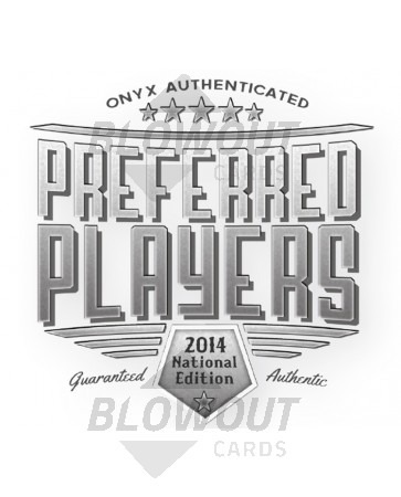 2014 Onyx Authenticated Pref Players Natl Ed Baseball Box