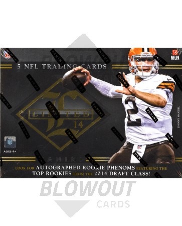 2014 Panini Limited Football Hobby 15 Box Case