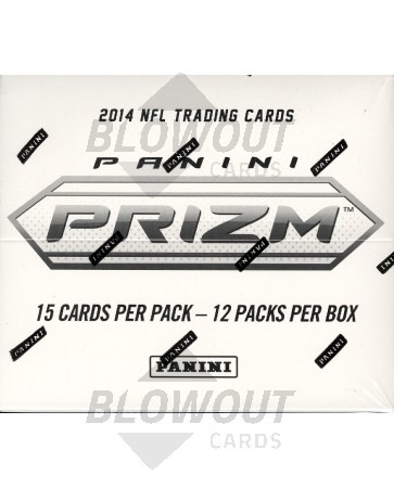 2014 Panini Prizm Football Super Value Rak (Target) 20 Box Case