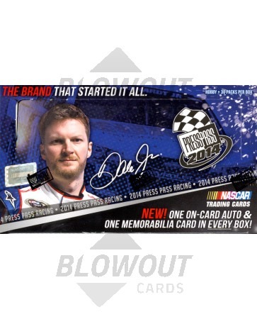 2014 Press Pass Nascar Racing Hobby 20 Box Case