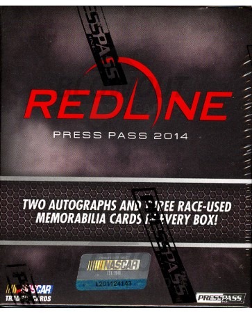 2014 Press Pass Redline Racing Hobby 20 Box Case