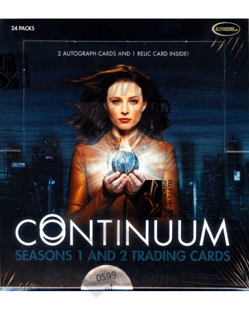 Continuum Seasons 1&2 Trading Cards (Rittenhouse) - 12 Box Case