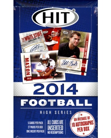 2014 Sage Hit High Series Football Hobby Box