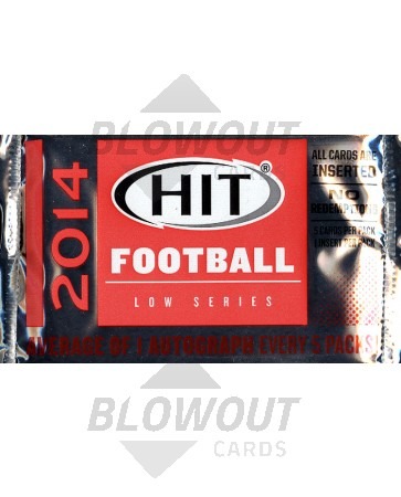 2014 Sage Hit Low Series Football Hobby Pack