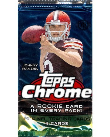 2014 Topps Chrome Football Hobby Pack