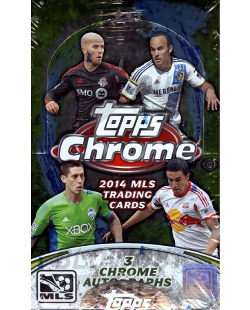 2014 Topps MLS Chrome Soccer 12 Box Case