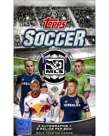 2014 Topps MLS Soccer 12 Box Case