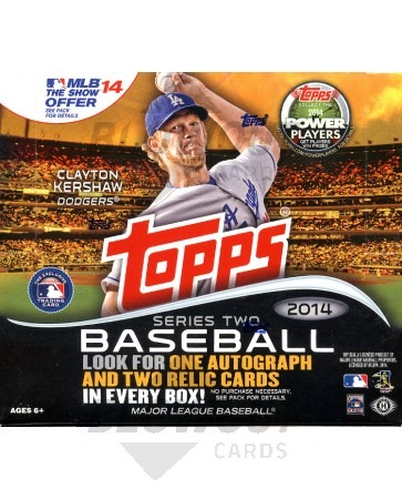 2014 Topps Series 2 Baseball Jumbo HTA Box