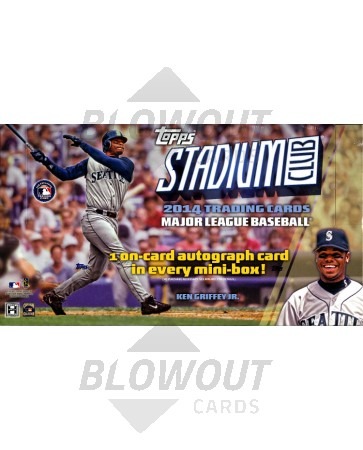 2014 Topps Stadium Club Baseball Hobby Box