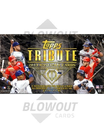 2014 Topps Tribute Baseball Hobby Box
