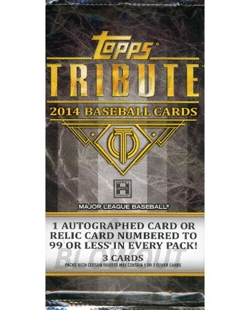 2014 Topps Tribute Baseball Hobby PACK