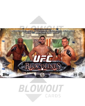 2014 Topps UFC Bloodlines Hobby Box
