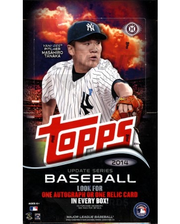 2014 Topps Update Series Baseball Hobby Box