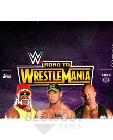 2014 Topps WWE Road To Wrestlemania Hobby Box