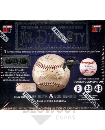 2014 Tristar Autographed Baseball NY Dyna2ty Edition Box