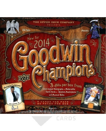 2014 Upper Deck Goodwin Champions Hobby Box