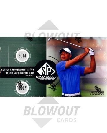2014 Upper Deck SP Game Used Golf Hobby Box