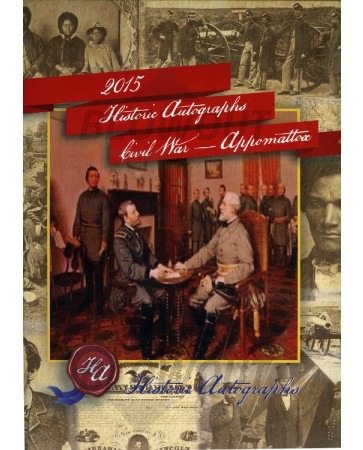 2015 Historic Autographs Civil War Appomattox Premium Box