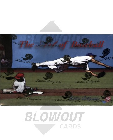 2015 Historic Autographs The Art of Baseball 12 Box Case