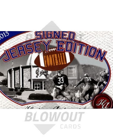 2015 Historic Autographs Football Jersey ED 12 Box Case