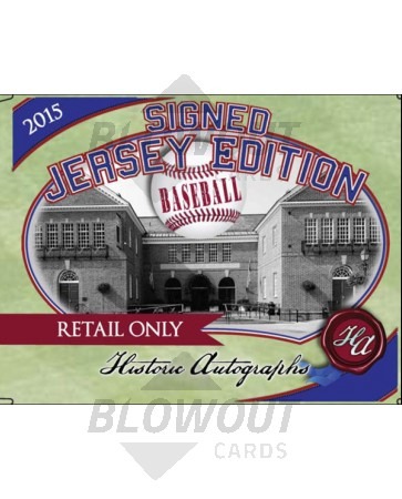 2015 Historic Autographs Baseball Jersey ED Box