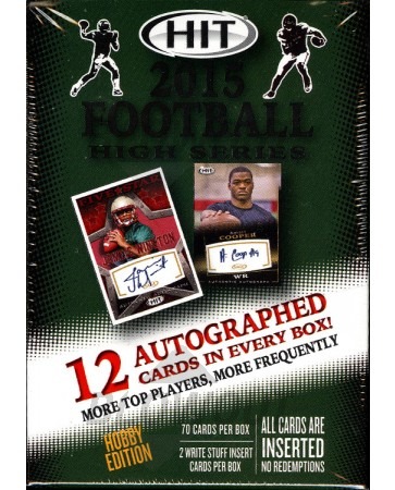 2015 Sage Hit High Series Football Hobby Box