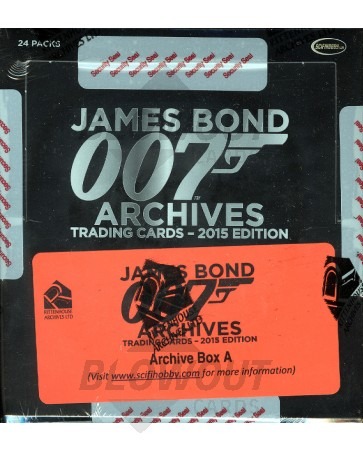 2015 James Bond Archives Trading Cards (Rittenhouse) ARCHIVE Box