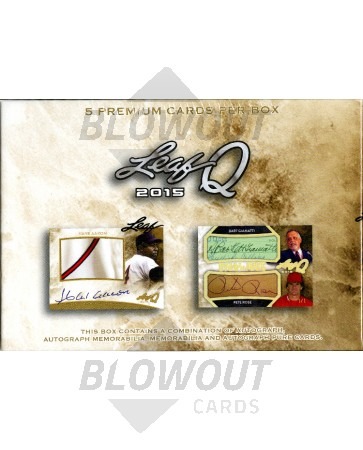 2015 Leaf Q - 4 Box Case