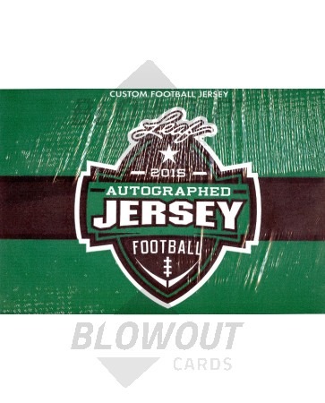 2015 Leaf Autographed Football Jersey Ed Football Box