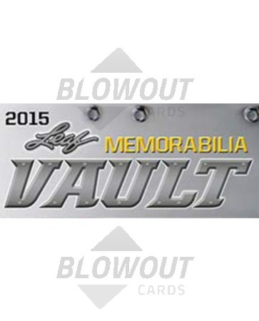2015 Leaf Memorabilia Vault Box