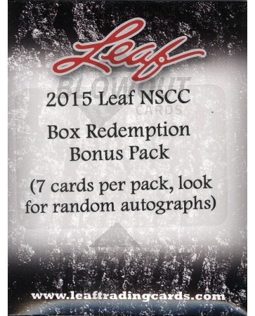 2015 Leaf National Redemption Pack