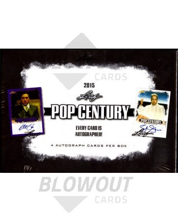 2015 Leaf Pop Century Trading Cards Box