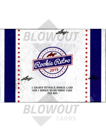 2015 Leaf Rookie Retro 4 Box Case