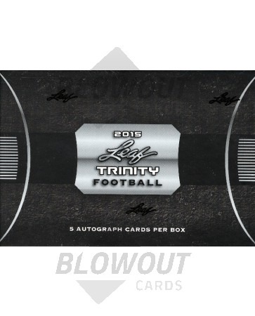 2015 Leaf Trinity Football Hobby Box