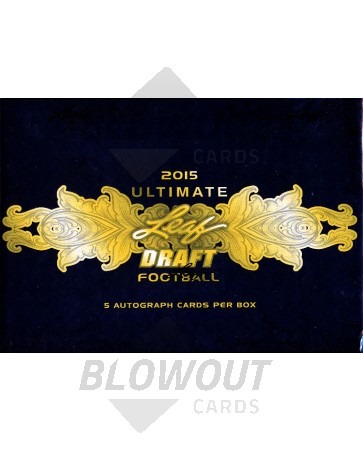 2015 Leaf Ultimate Draft Football Hobby Box