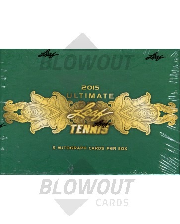 2015 Leaf Ultimate Tennis Hobby Box