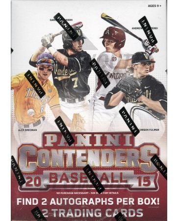 2015 Panini Contenders Baseball Blaster 20 Box Case