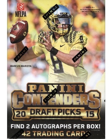 2015 Panini Contenders Draft Picks Football Blaster Box