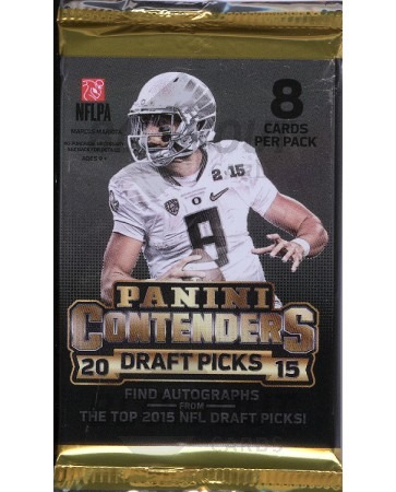 2015 Panini Contenders Draft Picks Football Hobby Pack