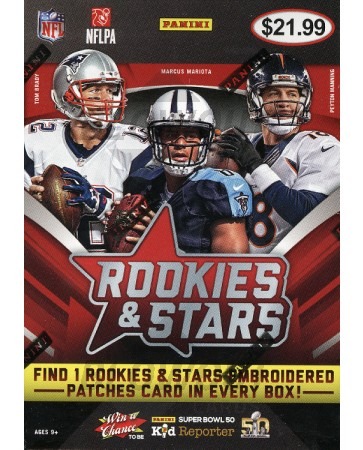 2015 Panini Rookies & Stars Football Blaster Box