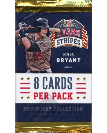 2015 Panini Stars and Stripes Baseball Hobby Pack