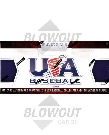 2015 Panini USA Baseball Set Box