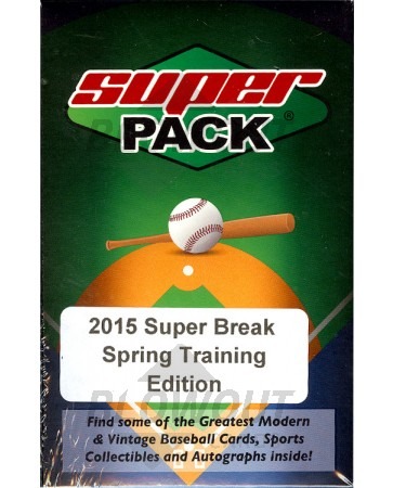 2015 Super Break Super 6 Spring Training ED Baseball - Pack