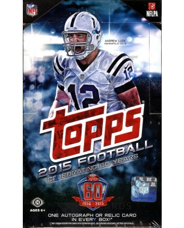 2015 Topps Football Hobby Box
