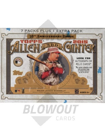 2015 Topps Allen & Ginter Baseball Blaster Box